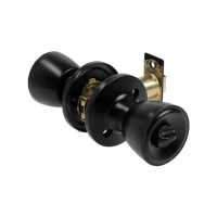 Защелка 1202, с фиксатором, цвет матовый черный Защелка 1202, с фиксатором, цвет матовый черный