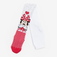 Колготки Дисней «Минни Маус», цвет красный/белый, 104-110 см Колготки Дисней «Минни Маус», цвет красный/белый, 104-110 см