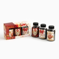 Новый год! Чай подарочный, набор &laquo;Сказачного счастья&raquo;, вкусы: мята, яблочный штрудель, чабрец, 150 г. (3 шт. x 50 г.)