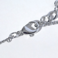 Кулон &laquo;Дракон&raquo; извивающийся, цвет серебро, L=46 см