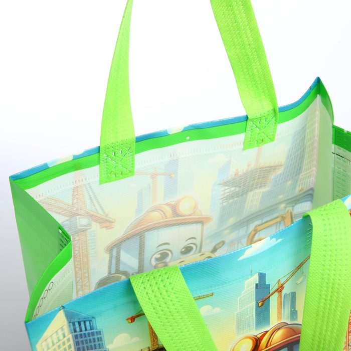 Сумка детская без застёжки, цвет зелёный Сумка детская без застёжки, цвет зелёный