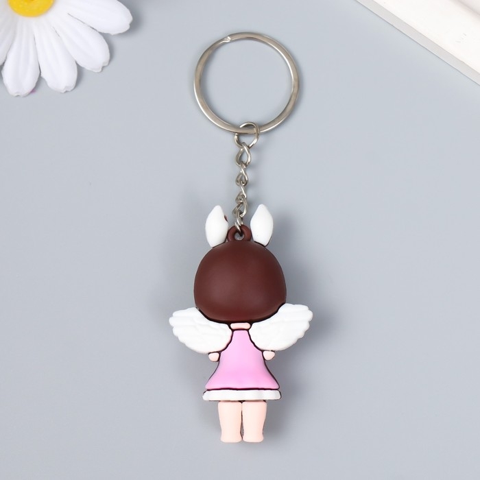 Брелок резина Брелок резина "Малышка-ангелочек" МИКС 2,2х4,2х7 см