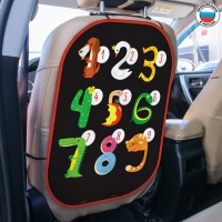 Незапинайка - защитная накидка на сиденье автомобиля &laquo;Цифры&raquo;, 67х47,5 см