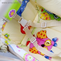 Качели детские напольные &laquo;Ветерок-Люкс&raquo;, бежевый рисунок МИКС