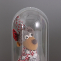 Ночник «Новогодний олень» LED 3хААА красный 11х11х22,5см Ночник «Новогодний олень» LED 3хААА красный 11х11х22,5см