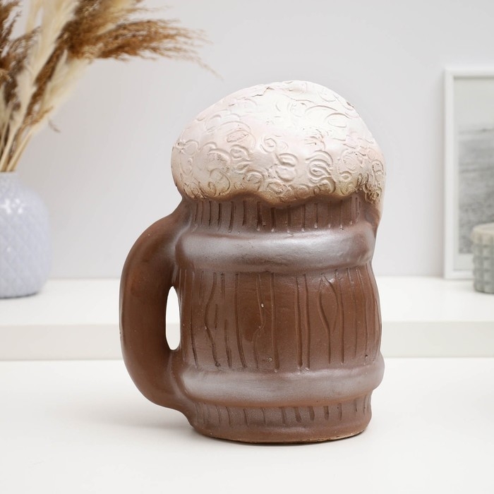 Копилка для денег &laquo;Кружка пенного&raquo;, гипс, 20&times;16&times;26 см