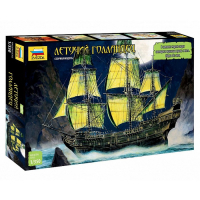 Сборная модель-корабль &laquo;Летучий Голландец&raquo;, Звезда, 1:351, (6515)