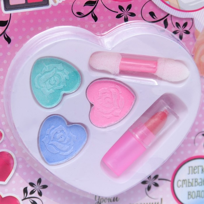 Набор косметики для девочки &laquo;Сердечко&raquo;