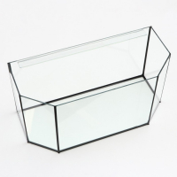 Аквариум "Панорамный" с крышкой, 105 литров, 80 х 35 х 39,5/44,5 см, чёрный Аквариум "Панорамный" с крышкой, 105 литров, 80 х 35 х 39,5/44,5 см, чёрный