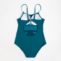 Купальник слитный MINAKU с сеткой цвет зелёный, размер 48 Купальник слитный MINAKU с сеткой цвет зелёный, размер 48