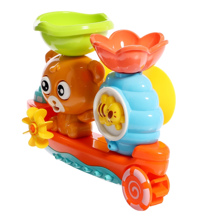 Игрушка для купания в ванной &laquo;Мишутка&raquo;, с ковшиком