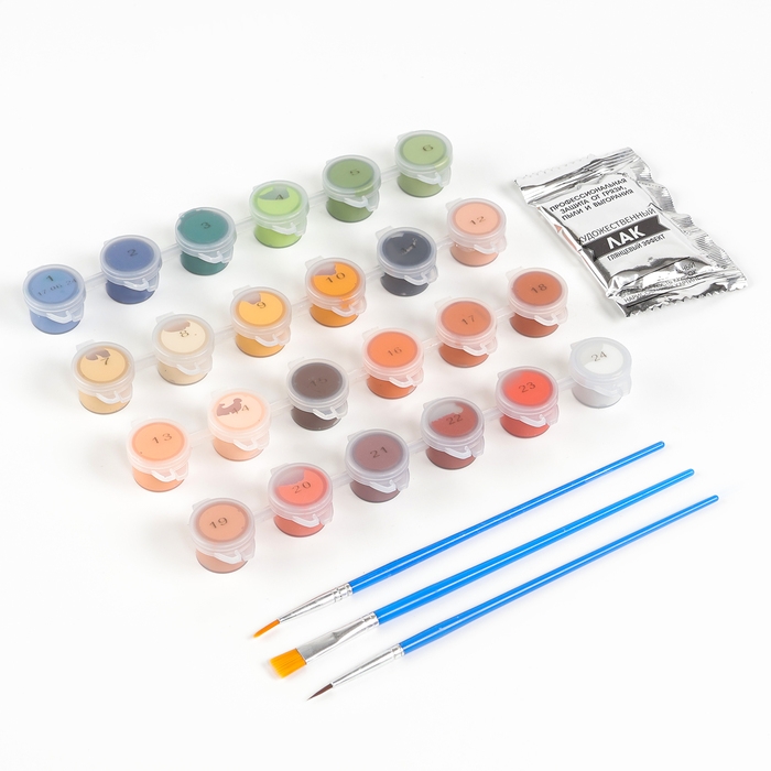 Картина по номерам на новый год на холсте с подрамником &laquo;Новогоднее волшебство&raquo;, 40 х 50 см