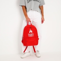 Рюкзак школьный текстильный Burm with IDEA, цвет красный, 38 х 12 х 30 см