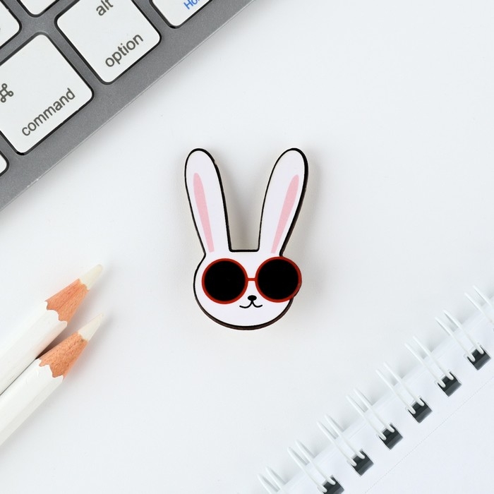 Значок в коробочке &laquo;Заяц&raquo; 5 х 4 см