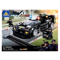 Конструктор Спецназ &laquo;Заграждение&raquo;, инерция, 370 деталей