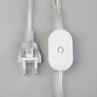 Светодиодная фигура &laquo;Медведь с ёлкой&raquo; 10 &times; 30 &times; 10 см, акрил, 30 LED, 220 В, свечение белое