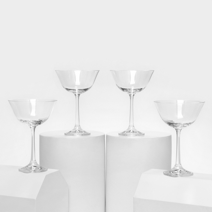 Набор стеклянных бокалов «Пралине», 170 мл, 4 шт Набор стеклянных бокалов «Пралине», 170 мл, 4 шт