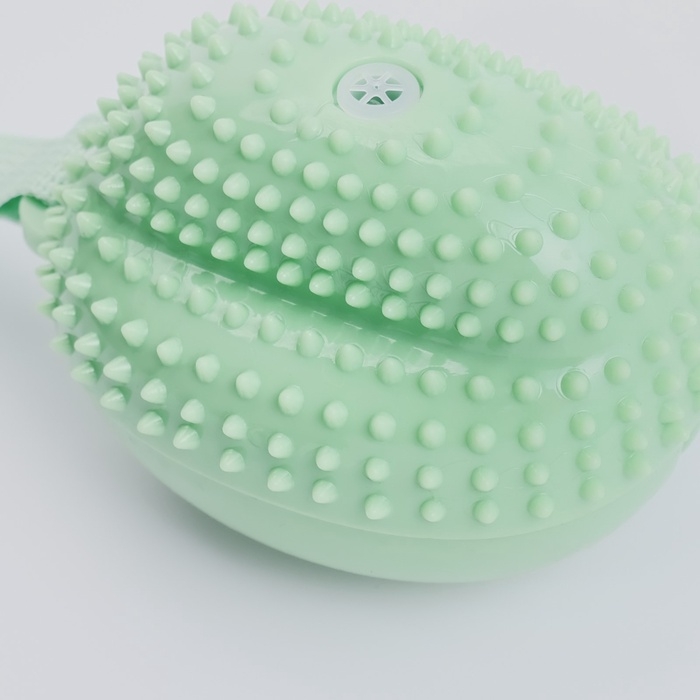 Игрушка массажная пищащая для собак "Фрукт",10,5 см, ТПР, микс цветов