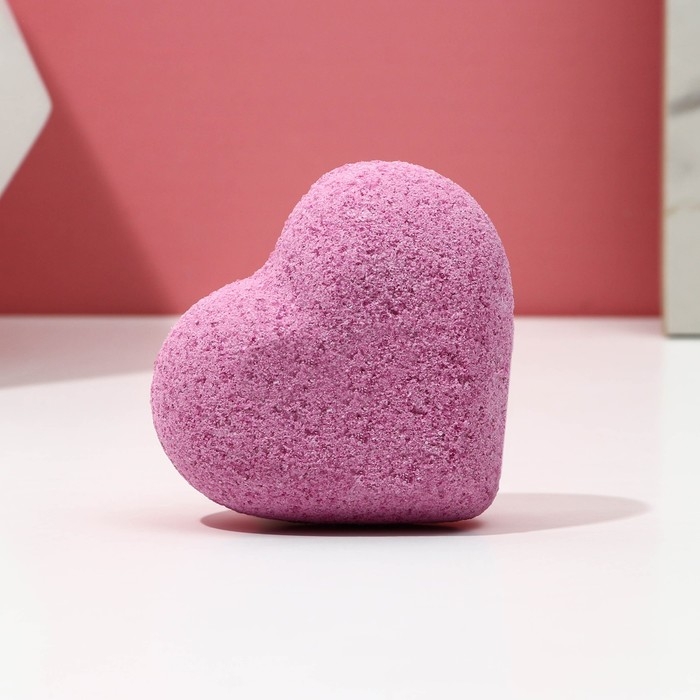 Бомбочка для ванны &laquo;Люблю тебя&raquo;, 130 г, аромат розы, ЧИСТОЕ СЧАСТЬЕ