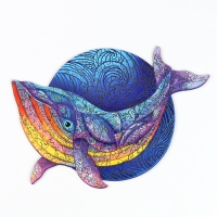 Пазлы деревянные фигурные «Кит», 165 элементов Пазлы деревянные фигурные «Кит», 165 элементов