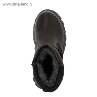 Ботинки зимние детские, цвет коричневый, размер 30