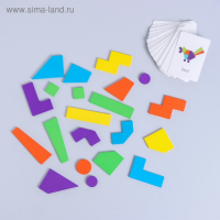 Развивающая игра &laquo;Собери фигуру&raquo;, 3,5 &times; 21 &times; 11 см