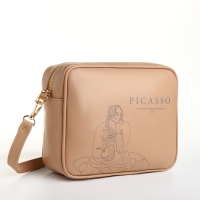 Сумка женская через плечо TEXTURA, маленького размера, цвет бежевый