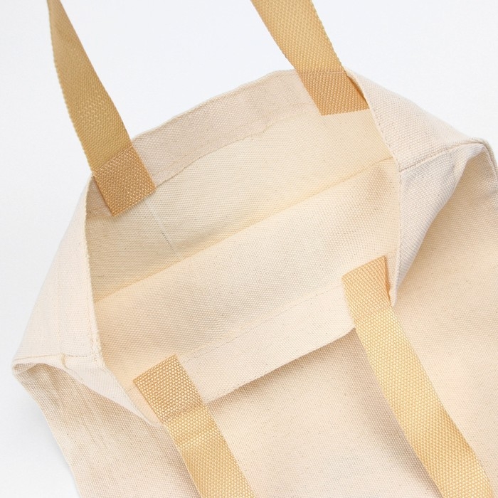 Сумка шоппер Putin team, 35 х 40 х 0.5 см, бежевая