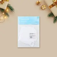 Наклейки новогодние на окна &laquo;Волшебный вечер&raquo;, многоразовые, 10 х 10 см