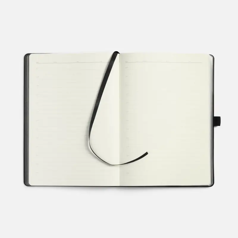 Ежедневник Peel Flex, недатированный, черный