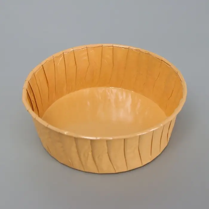 Форма для выпечки капкейков и маффинов, бумажная, круглая &laquo;Маффин&raquo;, крафт, 13.6&times;5 см