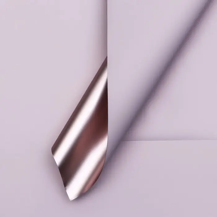 Плёнка матовая двусторонняя, 58&times;58 см 70 микрон, пудра