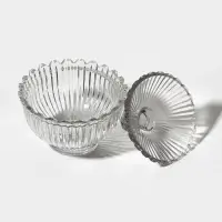 Сахарница стеклянная с крышкой PERSIA, 225 мл