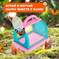 Набор для исследований &laquo;Юный биолог&raquo;, для ловли насекомых, цвета МИКС
