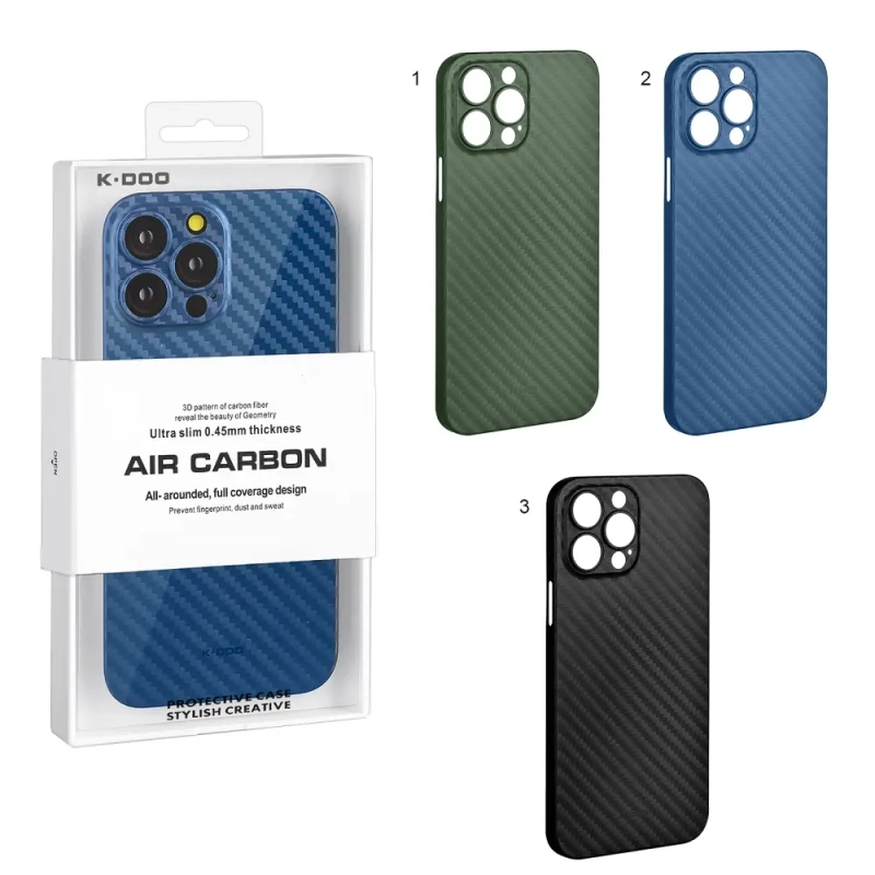 Чехол iPh 13 Pro Max Air Carbon K-DOO