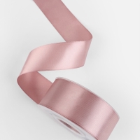 Лента атласная двухсторонняя №164 38мм*25&plusmn;1м пудровый TR