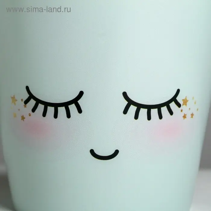 Набор кашпо для цветов 3 в 1 &laquo;Милые глазки&raquo;, 0,8 л, 11 х 12 см