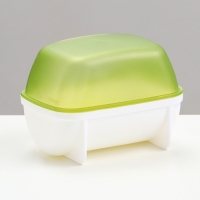 Туалет для грызунов "Пижон", 10,2 х 7,2 х 7,2 см, зелёный Туалет для грызунов "Пижон", 10,2 х 7,2 х 7,2 см, зелёный