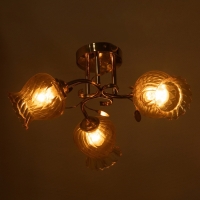 Люстра "Лиза" 3х40Вт Е27 золото