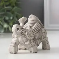 Фигура &laquo;Золотой телец&raquo;, 10&times;5&times;6,,5 см, серая