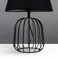 Настольная лампа 16787/1 E27 40Вт черный 16х16х38,5 см RISALUX Настольная лампа 16787/1 E27 40Вт черный 16х16х38,5 см RISALUX