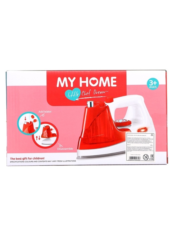 Бытовая техника &laquo;Утюг: Мой Дом&raquo;, свет, звук, распыляет воду