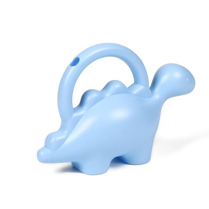 Лейка детская, 1 л, без рассеивателя, голубая, &laquo;Дракончик&raquo;, Greengo