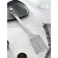 Лопатка перфорированная из нержавеющей стали Доляна &laquo;Индия&raquo;, длина 44,6 см