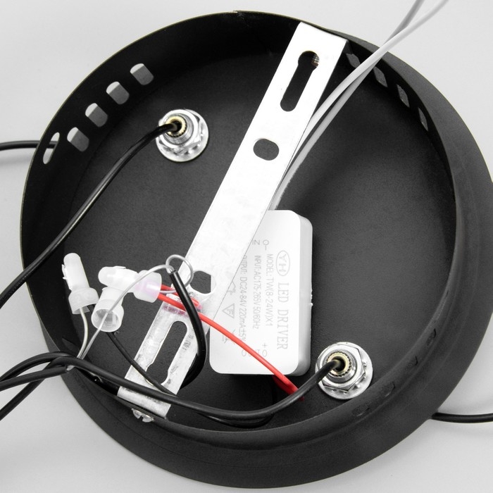 Светильник "Овал" LED 21Вт 4000К черный 14х3х41,5см BayerLux