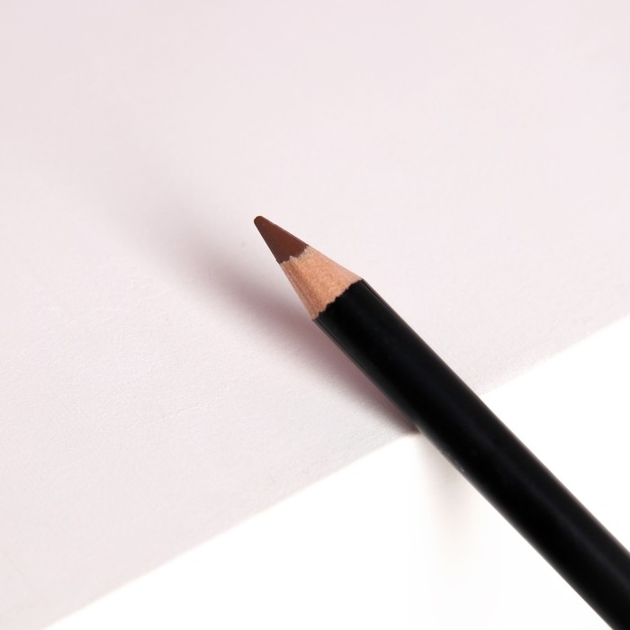 Карандаш для бровей Kiki, с щеточкой, тон 01 (светло-коричневый с рыжеватым оттенком)