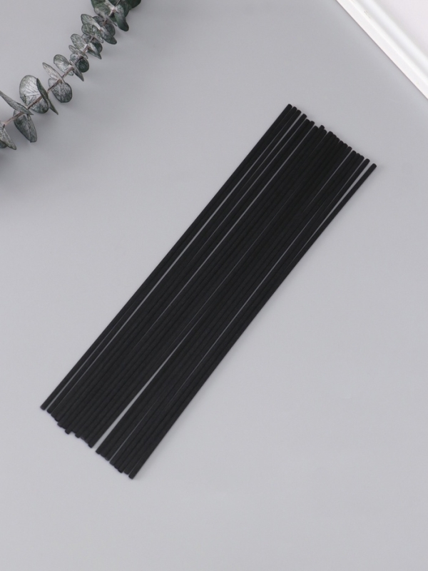 Палочка фибровая для аромадиффузора "Чёрная" набор 20 шт 0,3х0,3х25 см