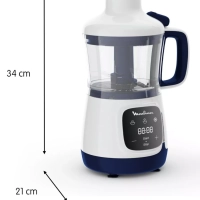 Погружной блендер-пароварка Yummy Gourmet DD55W110, 600 Вт