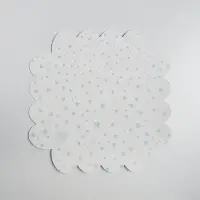 Коробка для кондитерских изделий с пластиковой крышкой &laquo;Морозное утро&raquo;, 13 х 13 х 3 см