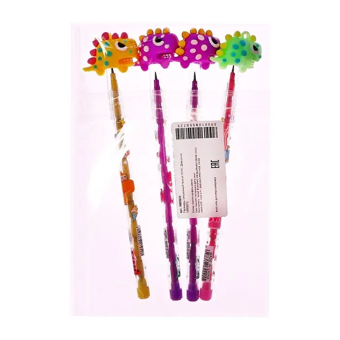 Карандаш секционный-прикол МИКС Дракончик